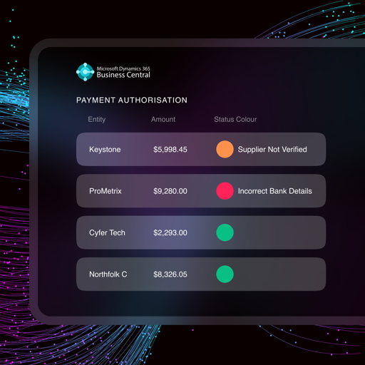 Verify bank details before payment