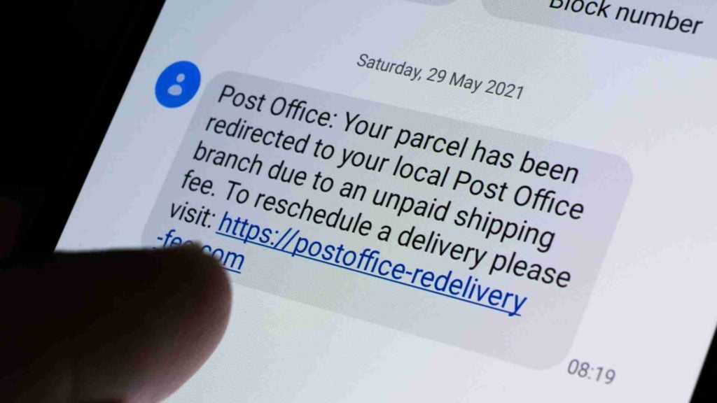 phishing-message